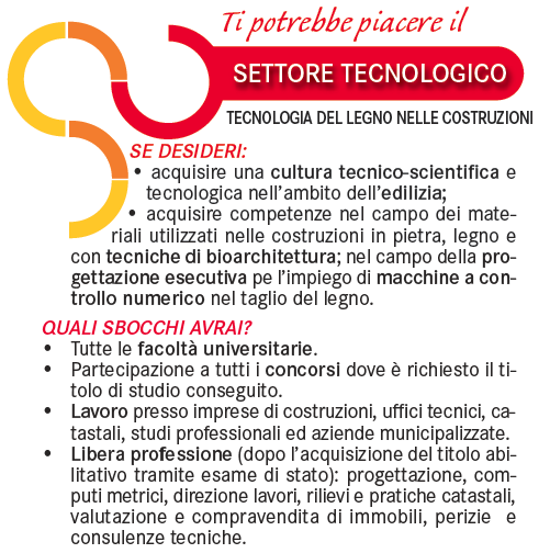 descrizione tecnologico legno